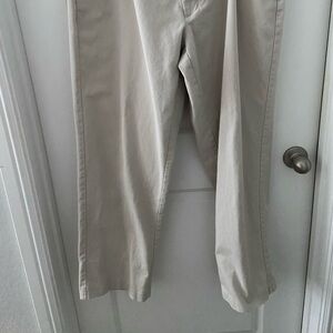 Perry Ellis Men's Beige Cotton Pants